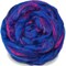 Merino Sari Blend - Merino Wool & Sari Silk Roving Fiber. Super Soft Combed Top For Hand Spinning, Needle Felting, Wet and Nuno Felting.